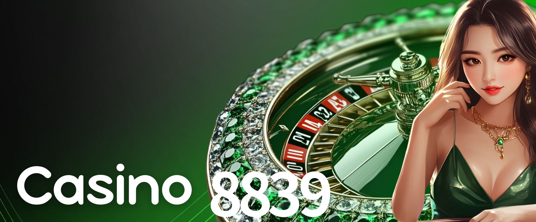 Jogos de Mesa Premium 8839 - Blackjack, Roleta, Baccarat